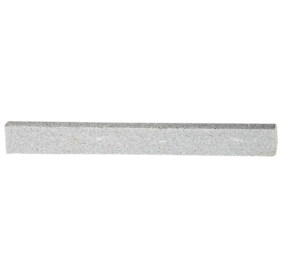 Dehner Mähkanten & Beetkanten|Steine & Terrassenplatten - Granit Beetkante, grau, 100 x 18 x 4 cm Hellgrau