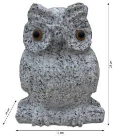 Dehner Gartenzwerge & Gartenfiguren > Granit-Eule