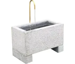 Dehner Gartenbrunnen > Granit-Gartenbrunnen Salzburg, ca. B60/H72/T35 cm