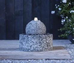 Dehner Gartenbrunnen > Granit-Gartenbrunnen Bern, ca. Ø42/H45 cm