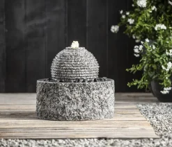 Dehner Gartenbrunnen > Granit-Gartenbrunnen Bern, ca. Ø42/H45 cm