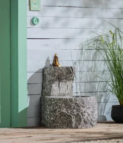 Dehner Granit-Gartenbrunnen Froschkönig, ca. Ø50/H55 cm Best
