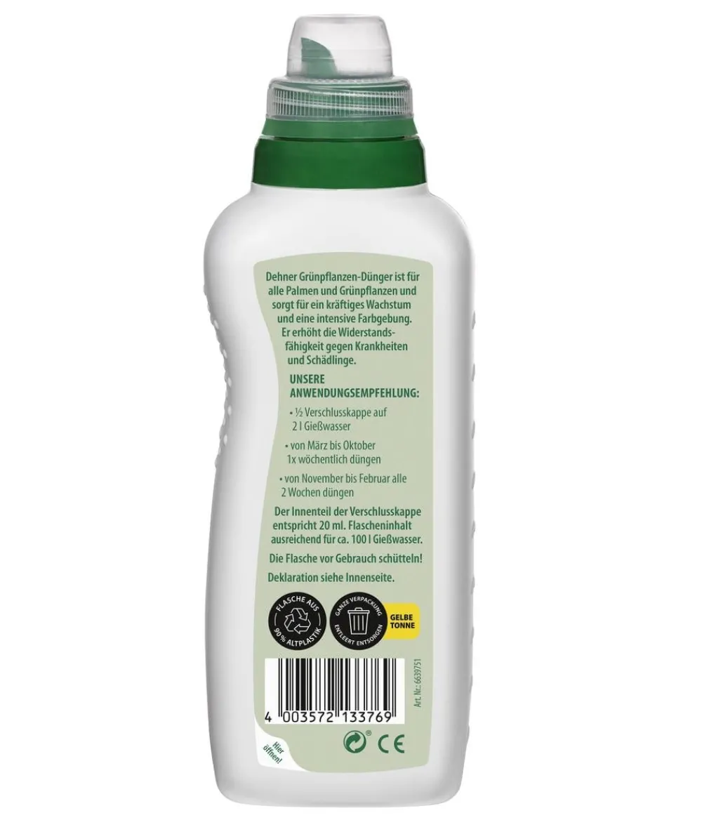 Dehner Universaldünger - Grünpflanzen-Dünger, flüssig, 500 ml