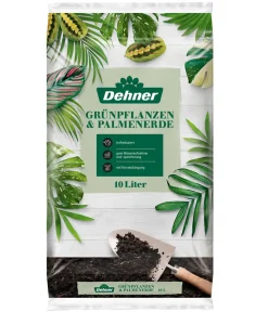 Dehner Grünpflanzen- und Palmenerde, 10 l Hot