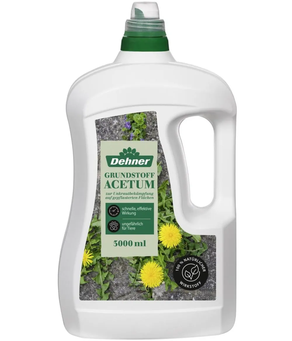 Dehner Unkrautvernichter - Grundstoff Acetum, flüssig, 3 l