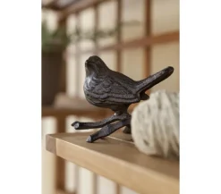 Dehner Gartenzwerge & Gartenfiguren > Gusseisen-Vogel, ca. H10 cm