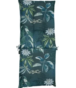Dehner Hochlehnerauflage Abruzzo, ca. B50/H6/T123 cm Blau Sale