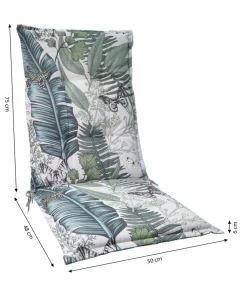 Dehner Hochlehnerauflage Sardegna, ca. B50/H6/T123 cm Online