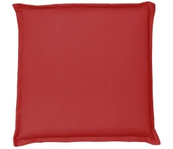 Dehner Hockerkissen Veneto, ca. B50/H6/T50 cm Rot Best