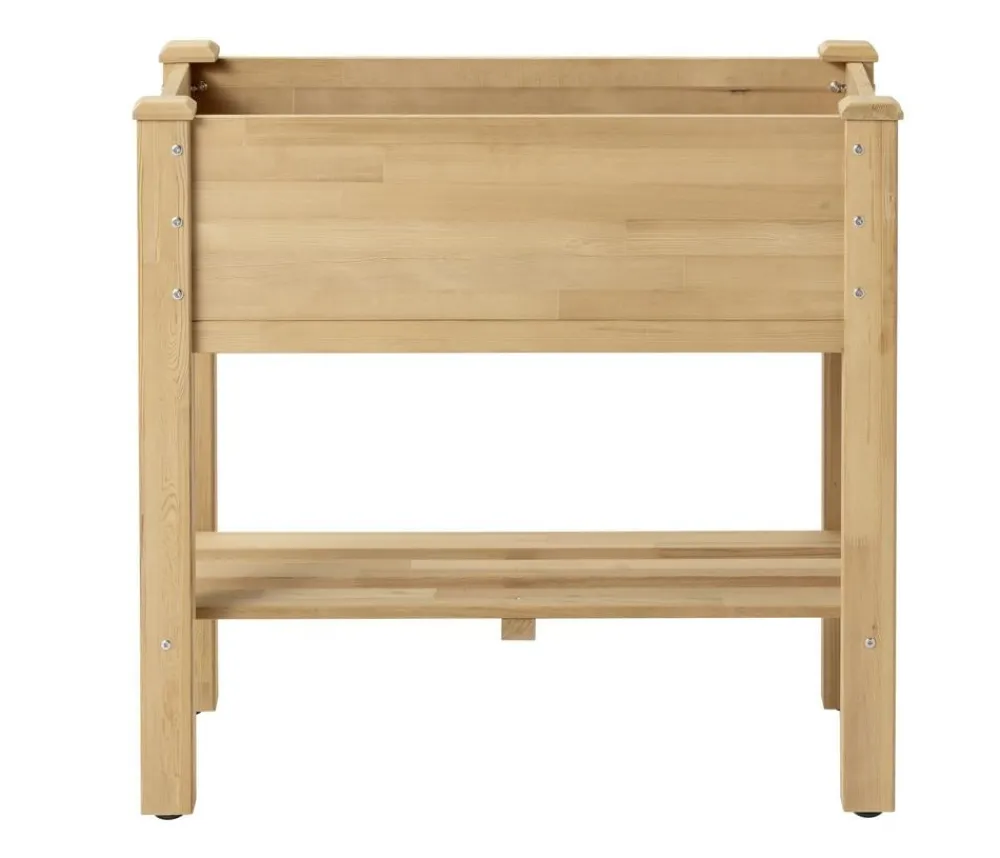 Dehner Hochbeete & Frühbeete > Holz-Balkonhochbeet Quebec, , ca. B86,5/H85/T46 cm