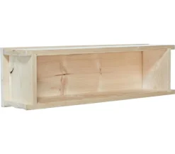 Dehner Pflanzkübel & Blumenkästen - Holz-Blumenkasten, rechteckig