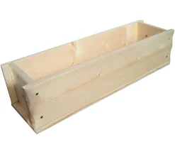 Dehner Pflanzkübel & Blumenkästen - Holz-Blumenkasten, rechteckig