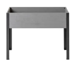 Dehner Hochbeete & Frühbeete - Holz-Hochbeet Ottawa, , ca. B110/H85/T60 cm Grau