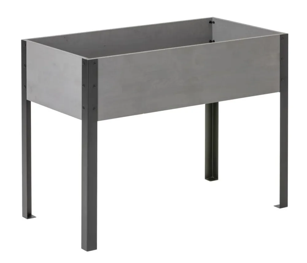 Dehner Hochbeete & Frühbeete - Holz-Hochbeet Ottawa, , ca. B110/H85/T60 cm Grau