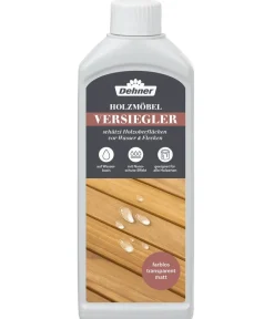 Dehner Gartentische Holz|Balkonmöbel Holz - Holzmöbel-Versiegler, 500 ml