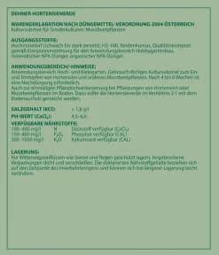 Dehner Blumenerde > Hortensienerde, 20 l
