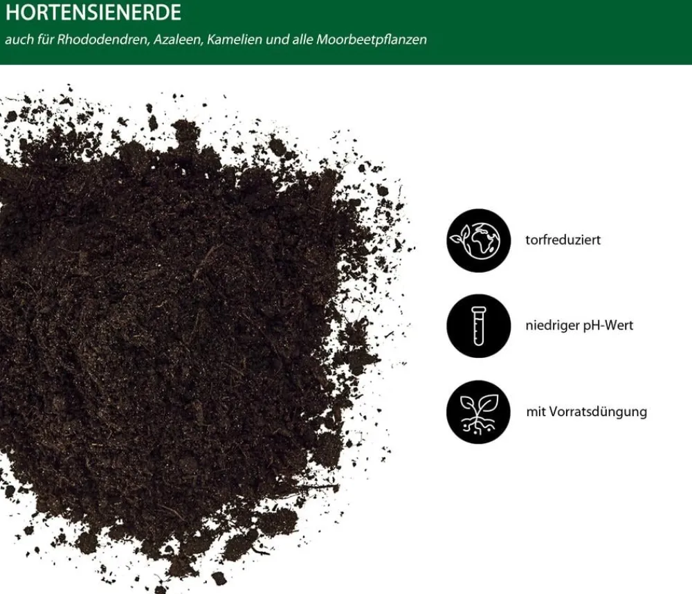 Dehner Blumenerde > Hortensienerde, 20 l