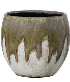 Dehner Blumentöpfe & Übertöpfe > Keramik-Übertopf Joulie Duo, bauchig, /