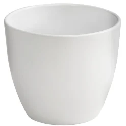 Dehner Blumentöpfe & Übertöpfe - Keramik-Übertopf Lina, rund Creme