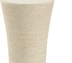Dehner Blumensäulen - Keramik-Pflanzsäule Rustika, , ca. Ø24/H55 cm Creme