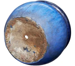 Dehner Blumentöpfe & Übertöpfe - Keramik-Topf Bavaria, bauchig Blau
