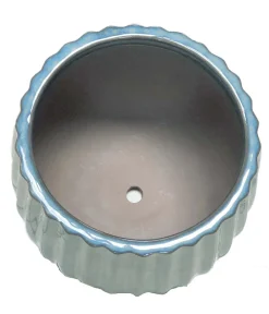 Dehner Blumentöpfe & Übertöpfe - Keramik-Topf Samos, rund, Blau