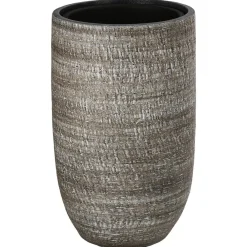 Dehner Keramik-Vase Lana, bauchig, Braun Online