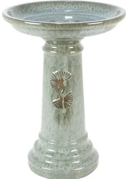Dehner Vogeltränken|Gartenzwerge & Gartenfiguren > Keramik-Vogeltränke, ca. Ø41/H57 cm