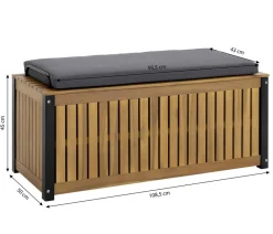 Dehner Aufbewahrungsboxen > Kissenbox Liverpool