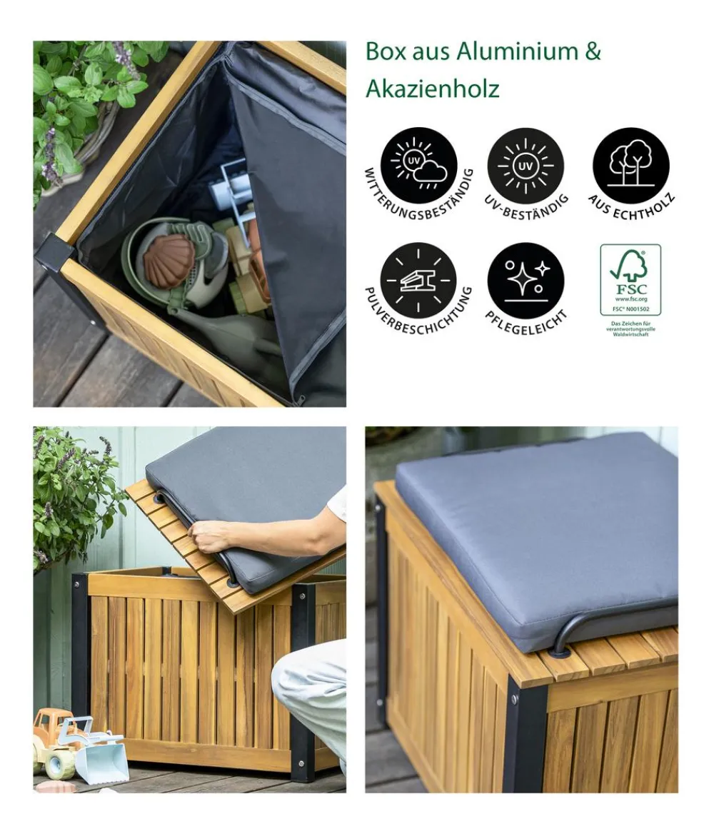 Dehner Aufbewahrungsboxen > Kissenbox Liverpool