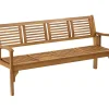 Dehner Klappbank Douglas, 4-Sitzer