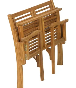Dehner Klappbank Douglas, 2-Sitzer Hellbraun Best