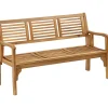 Dehner Klappbank Douglas, 3-Sitzer Hot