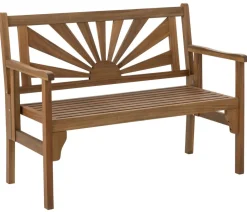 Dehner Klappbänke|Gartenbänke Holz > Klappbank Sunshine, 2-Sitzer