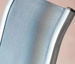Dehner Gartenstühle Aluminium|Klappstühle - Klappsessel Chicago, Hochlehner Grau