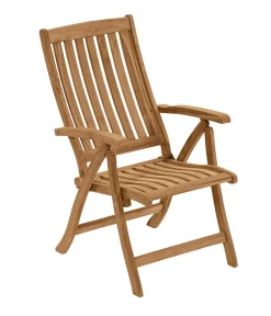 Dehner Balkonmöbel Holz|Gartenstühle Holz - Klappsessel Havanna Hellbraun