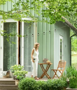 Dehner Balkonstühle|Gartenstühle Holz > Klappstuhl Lima, ca. B42/H86/T59 cm