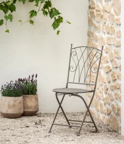 Dehner Gartenstühle Metall|Balkonmöbel Metall > Klappstuhl Luca