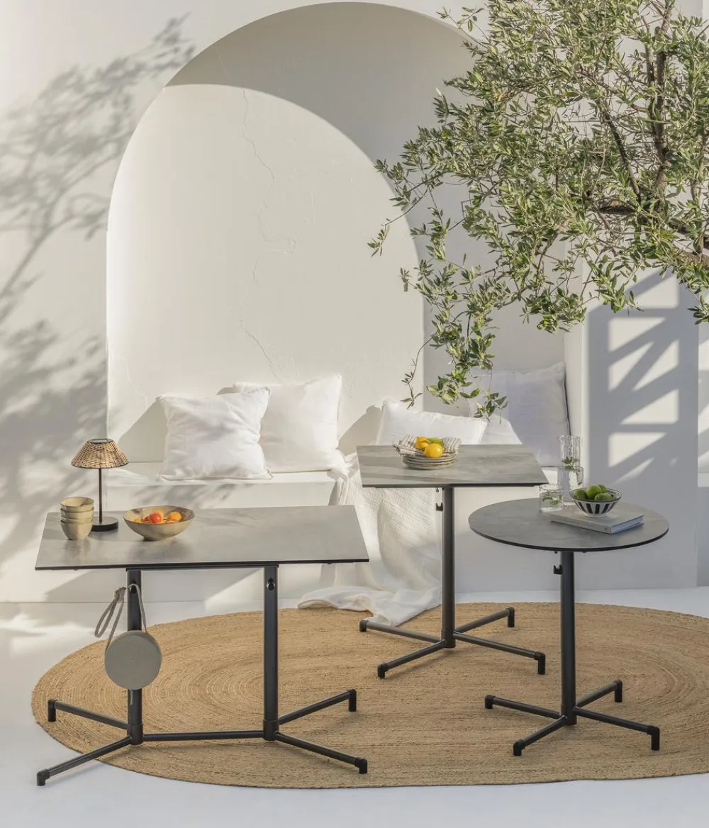 Dehner Klapptisch Capri, eckig Grau New