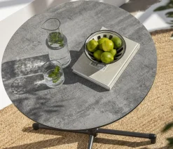 Dehner Garten-Esstische|Klapptische > Klapptisch Capri, rund, ca. Ø70/H74 cm