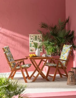 Dehner Garten-Esstische|Gartentische Holz - Klapptisch Macao Hellbraun