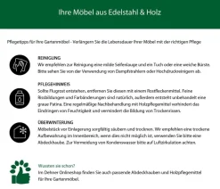 Dehner Klapptisch Tegernsee Hellbraun New