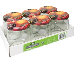 Dehner Einkochautomaten & Zubehör - Konfitürenglas, 425 ml, 6er-Set