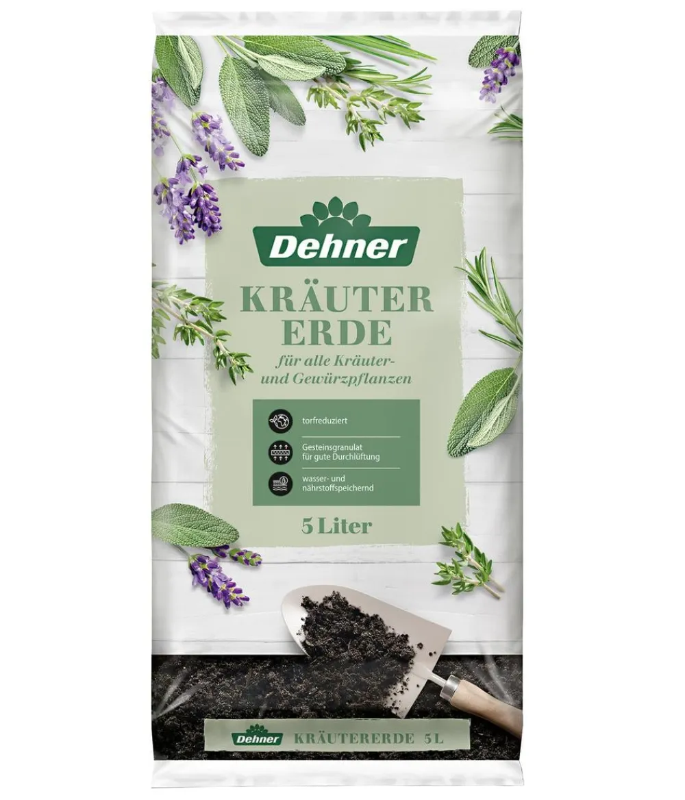 Dehner Blumenerde|Spezialerde > Kräutererde, 5 l