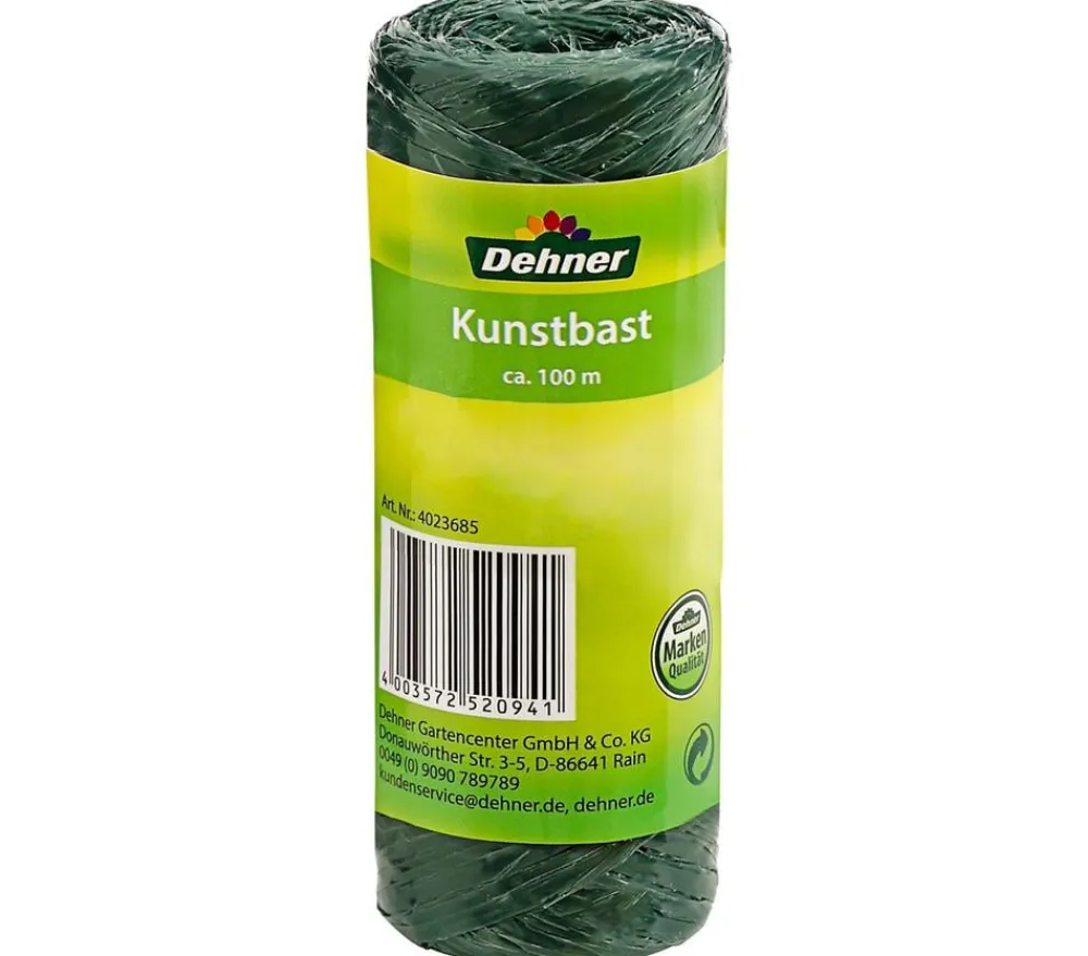 Dehner Rankhilfen Bindematerial - Kunstbast Grün