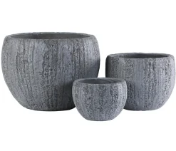 Dehner Blumentöpfe & Übertöpfe > Kunststein-Topf Belfast, bauchig,