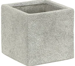 Dehner Blumentöpfe & Übertöpfe > Kunststein-Topf Rock, quadratisch,