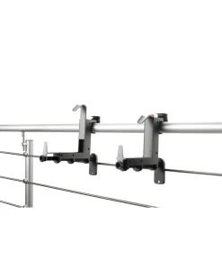 Dehner Mehr Blumentopfzubehör > Kunststoff-Blumenkastenhalter, anthrazit