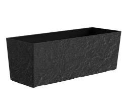 Dehner Pflanzkübel & Blumenkästen|Blumentöpfe & Übertöpfe > Kunststoff-Kasten Stone inkl. Bewässerungssystem, rechteckig
