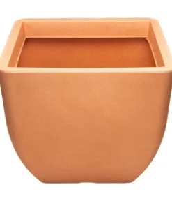 Dehner Blumentöpfe & Übertöpfe - Kunststoff-Pflanztopf Udine, rechteckig, Terrakotta